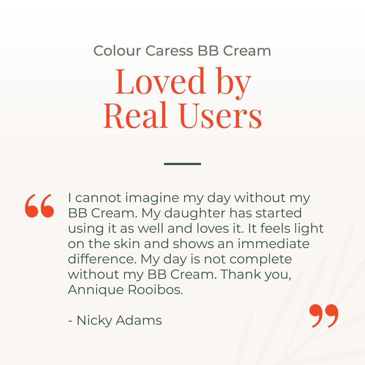 Colour Caress BB Cream 30ml
