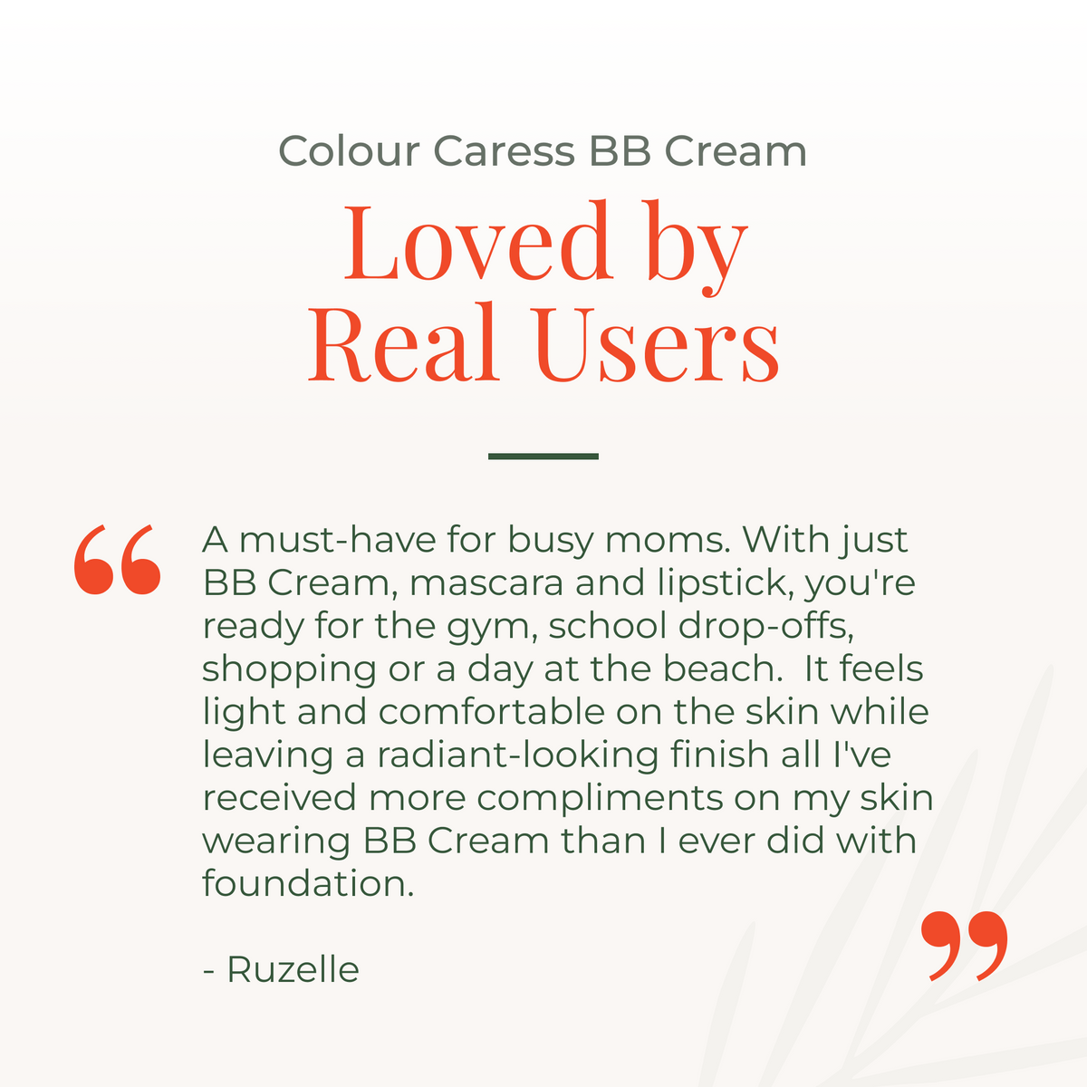 Colour Caress BB Cream 30ml