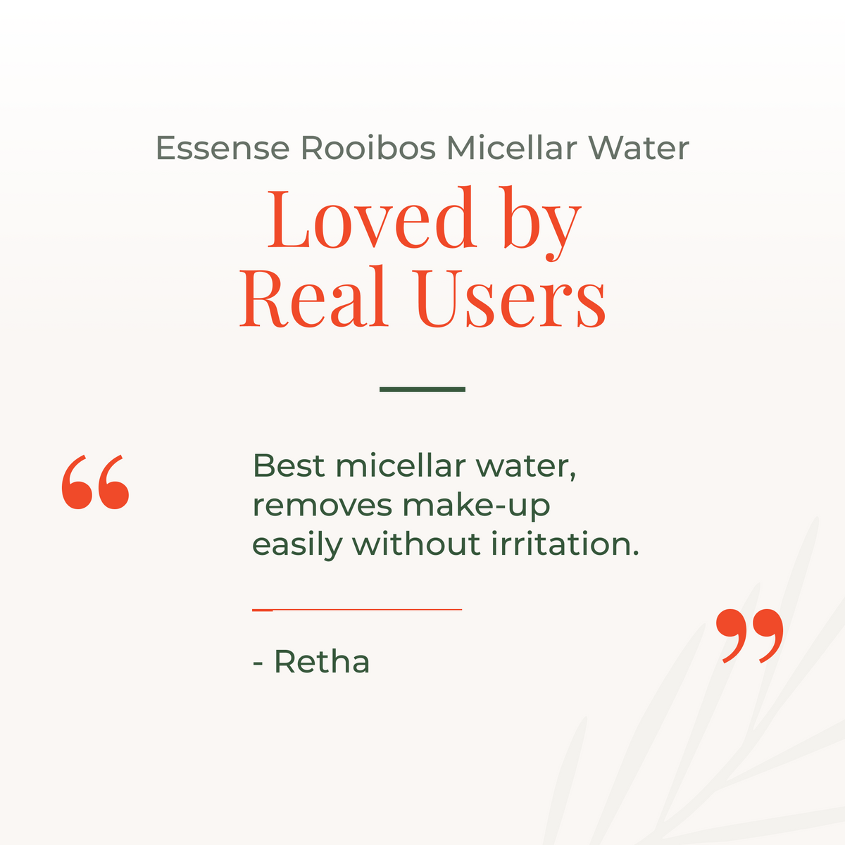 Essense Rooibos Micellar Water 240ml
