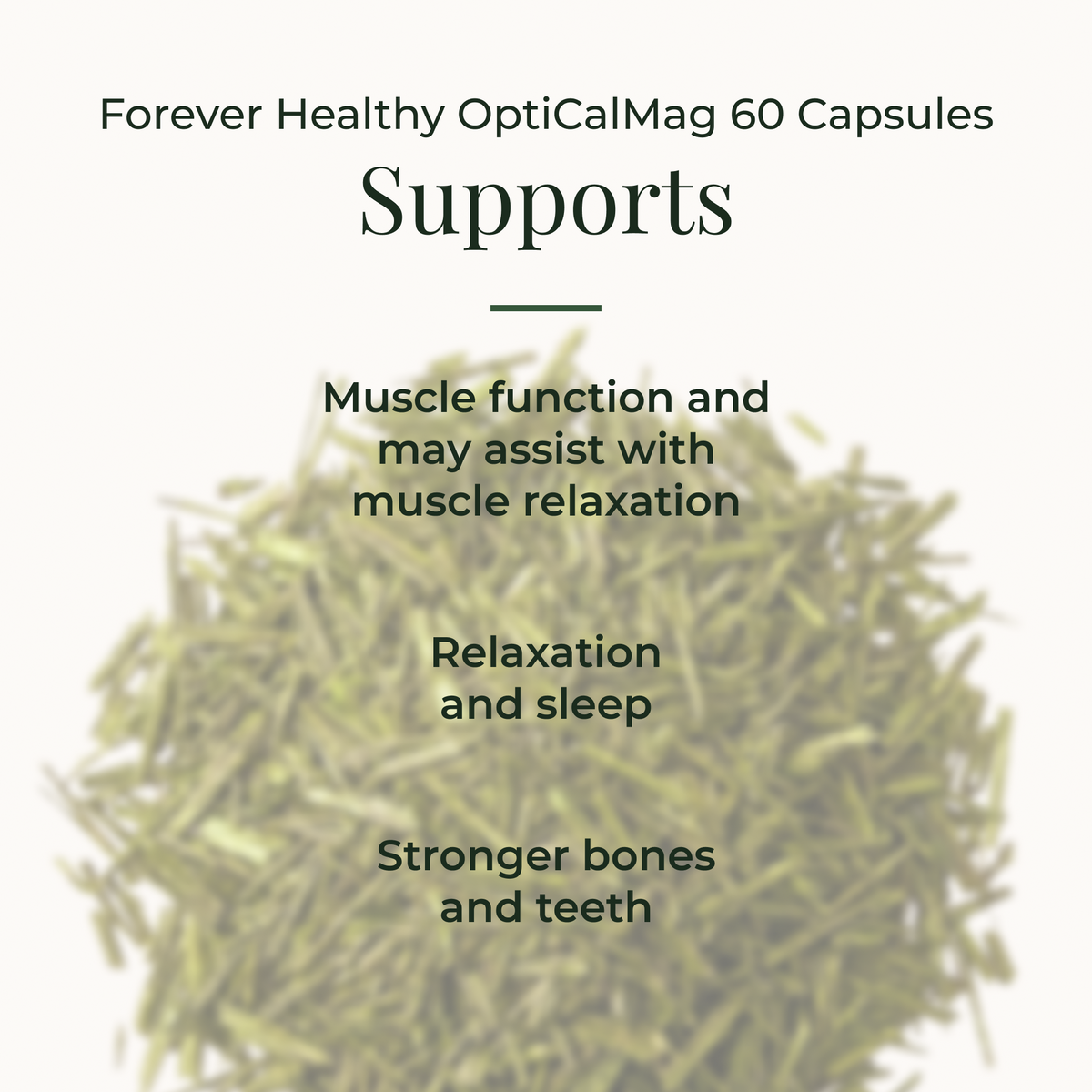 Forever Healthy OptiCalMag 60 Capsules