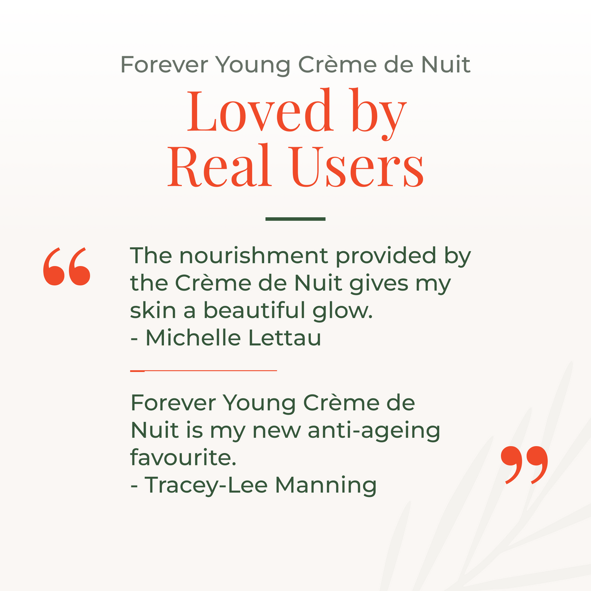 Forever Young Crème de Nuit 50ml
