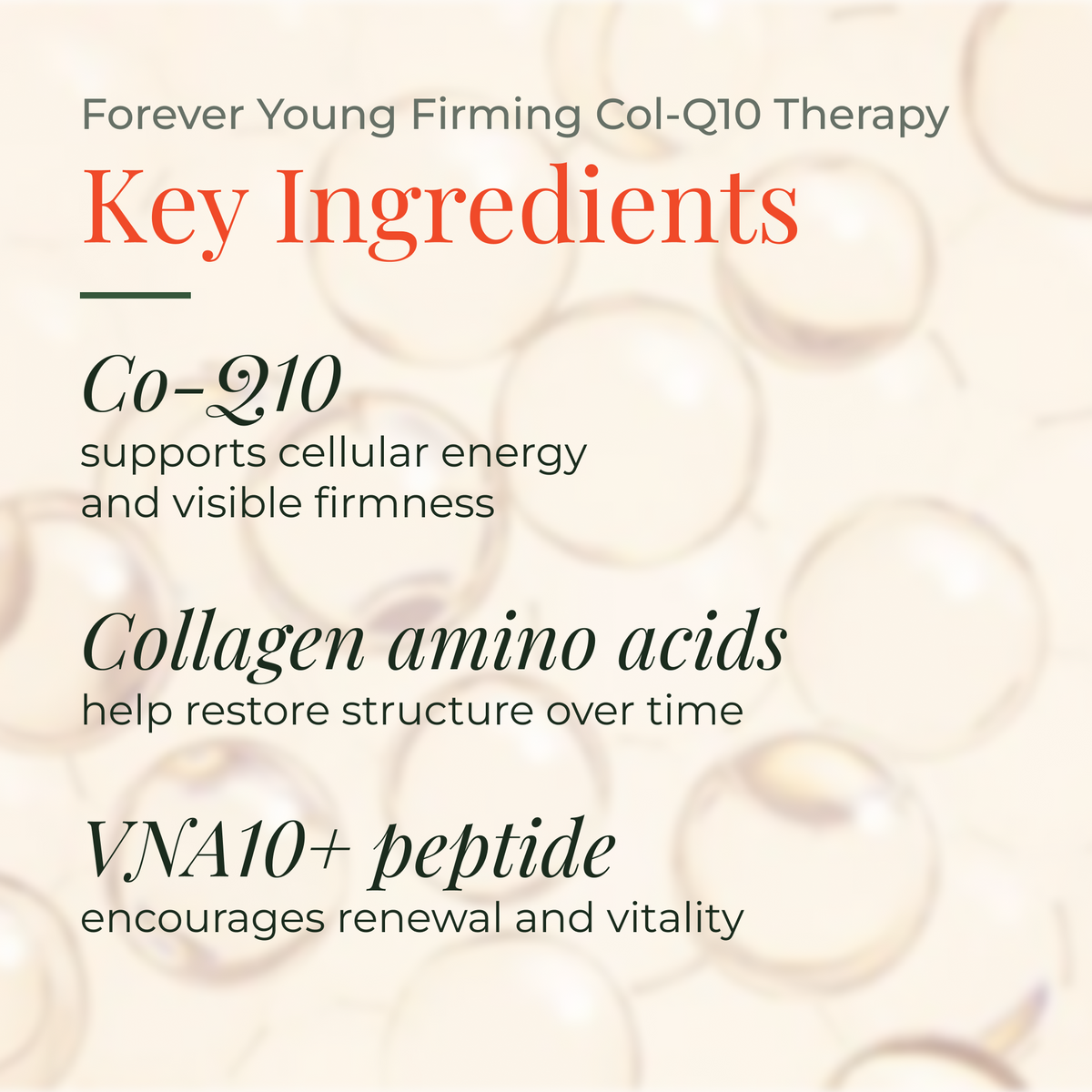 Forever Young Firming Col-Q10 Therapy 30ml