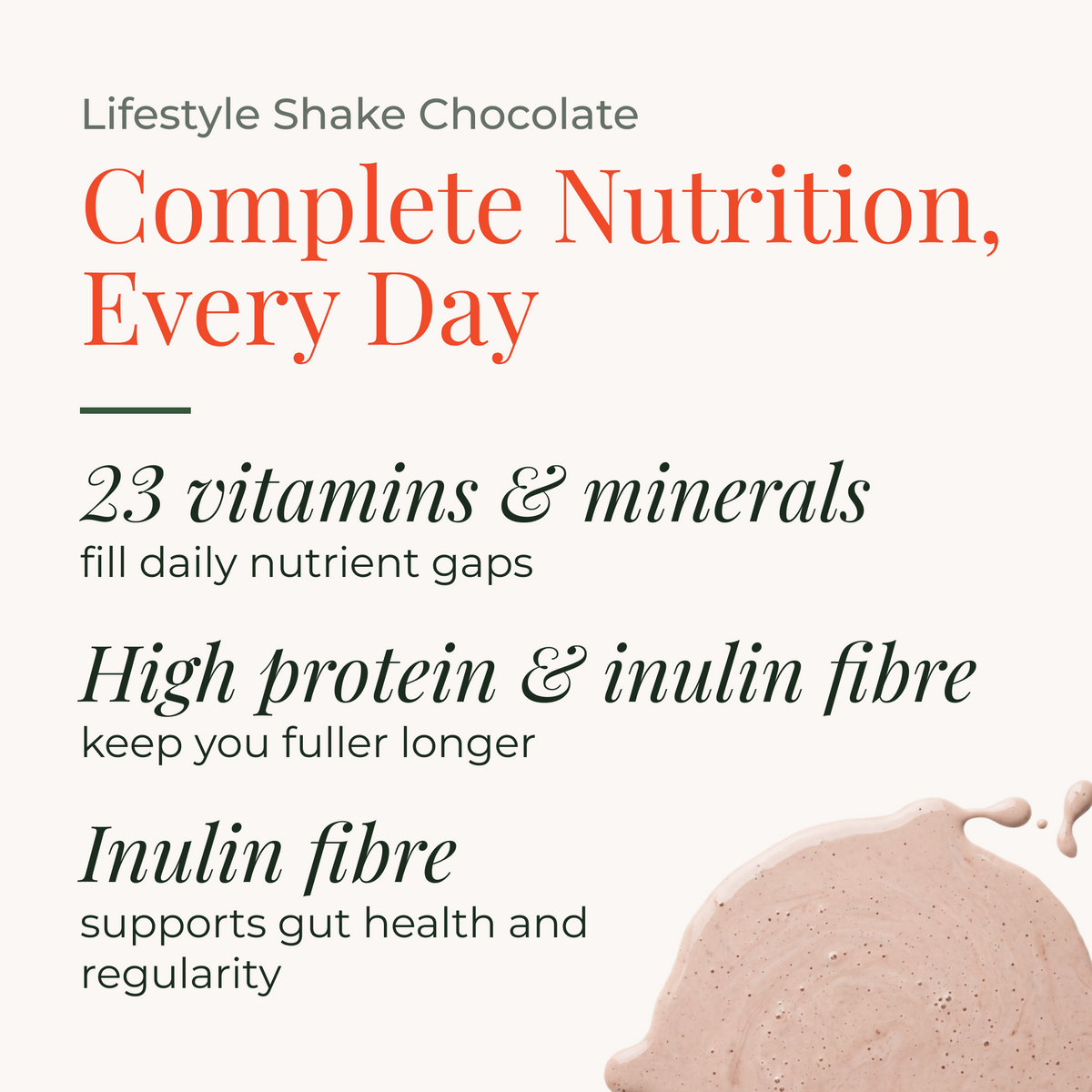 Lifestyle Shake Chocolate 500g