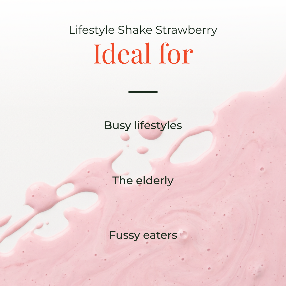 Lifestyle Shake Strawberry 500g