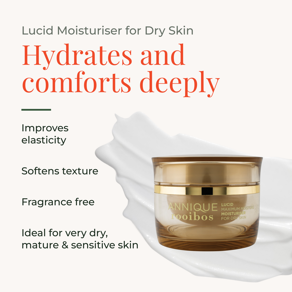 Lucid Moisturiser for Dry Skin 50ml