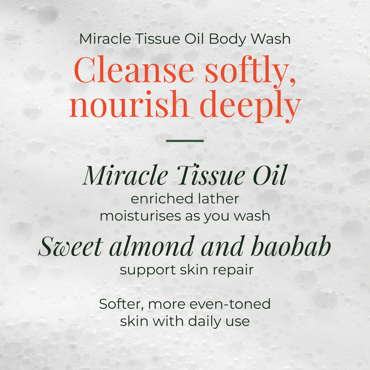 Miracle Tissue Oil Body Wash 400ml