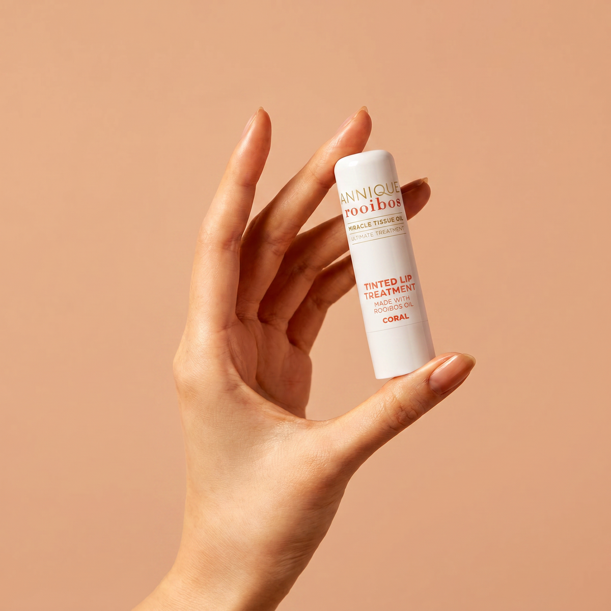 Miracle Tissue Oil Lip Treatment Coral 4.5g