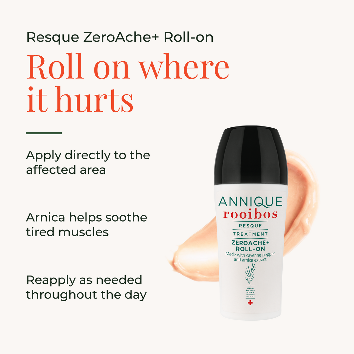 Resque ZeroAche+ Roll-on 60ml