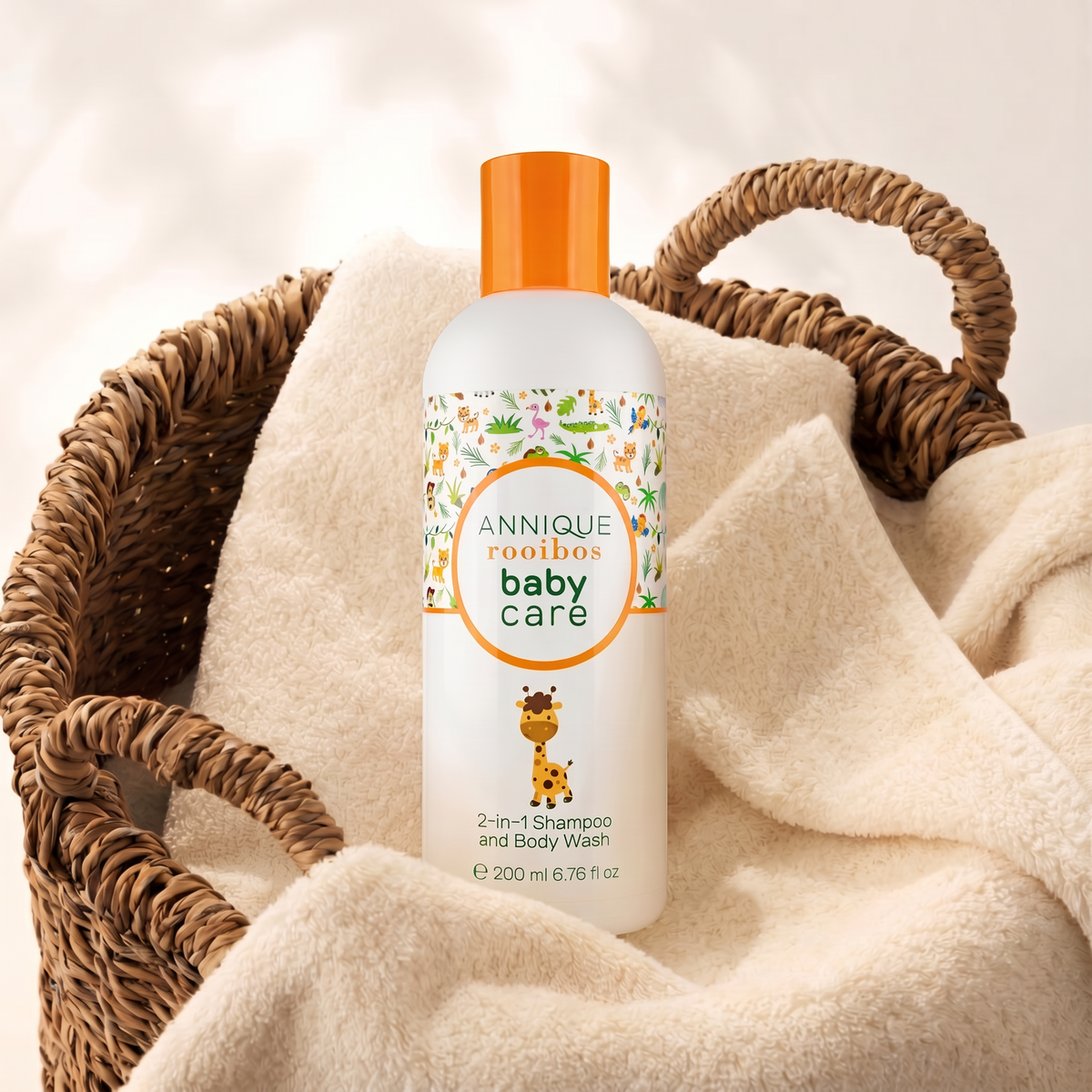 Rooibos Baby 2-in-1 Shampoo and Body Wash 200ml