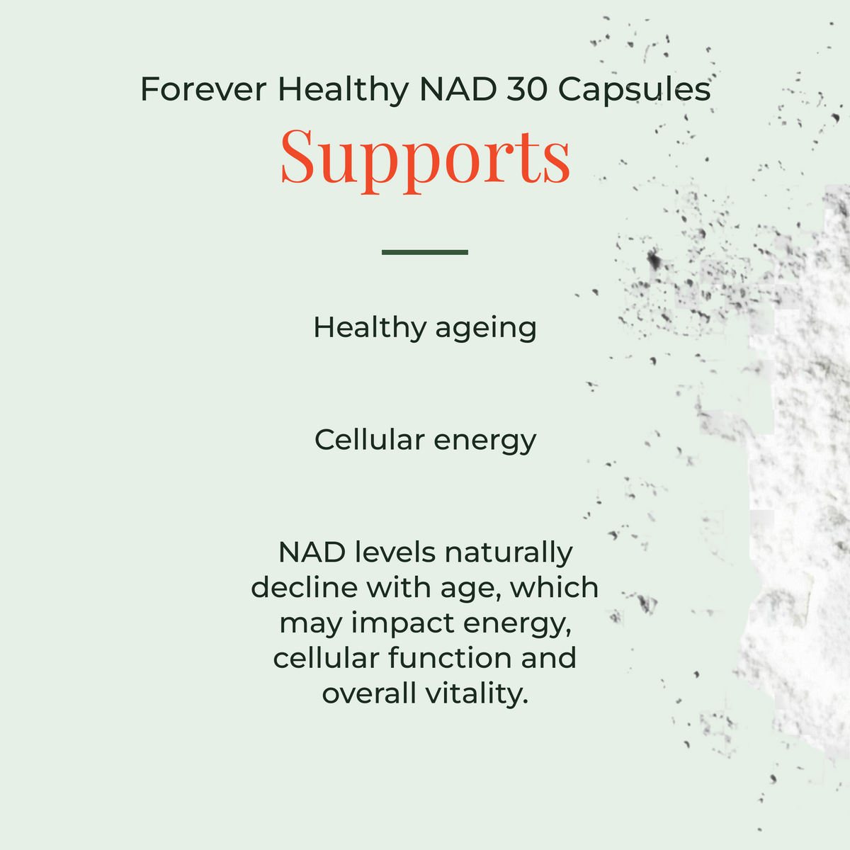 Forever Healthy NAD 30 Capsules