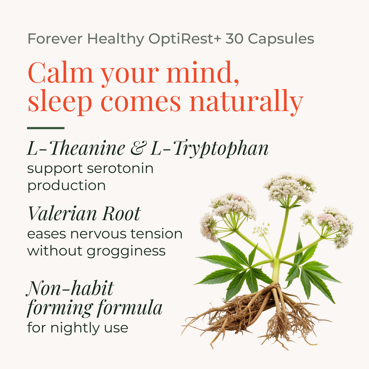 Forever Healthy OptiRest+ 30 Capsules