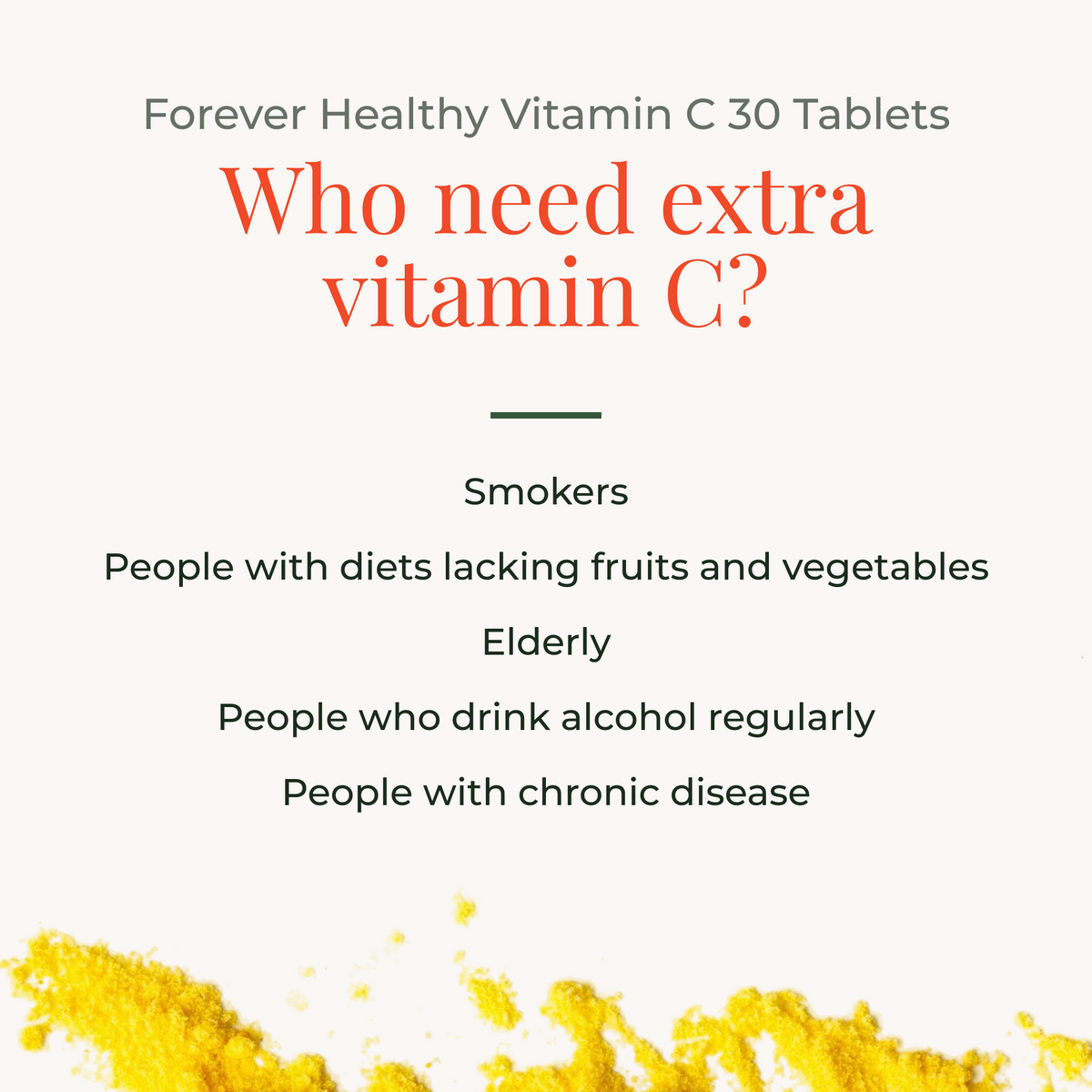 Forever Healthy Vitamin C 30 Tablets