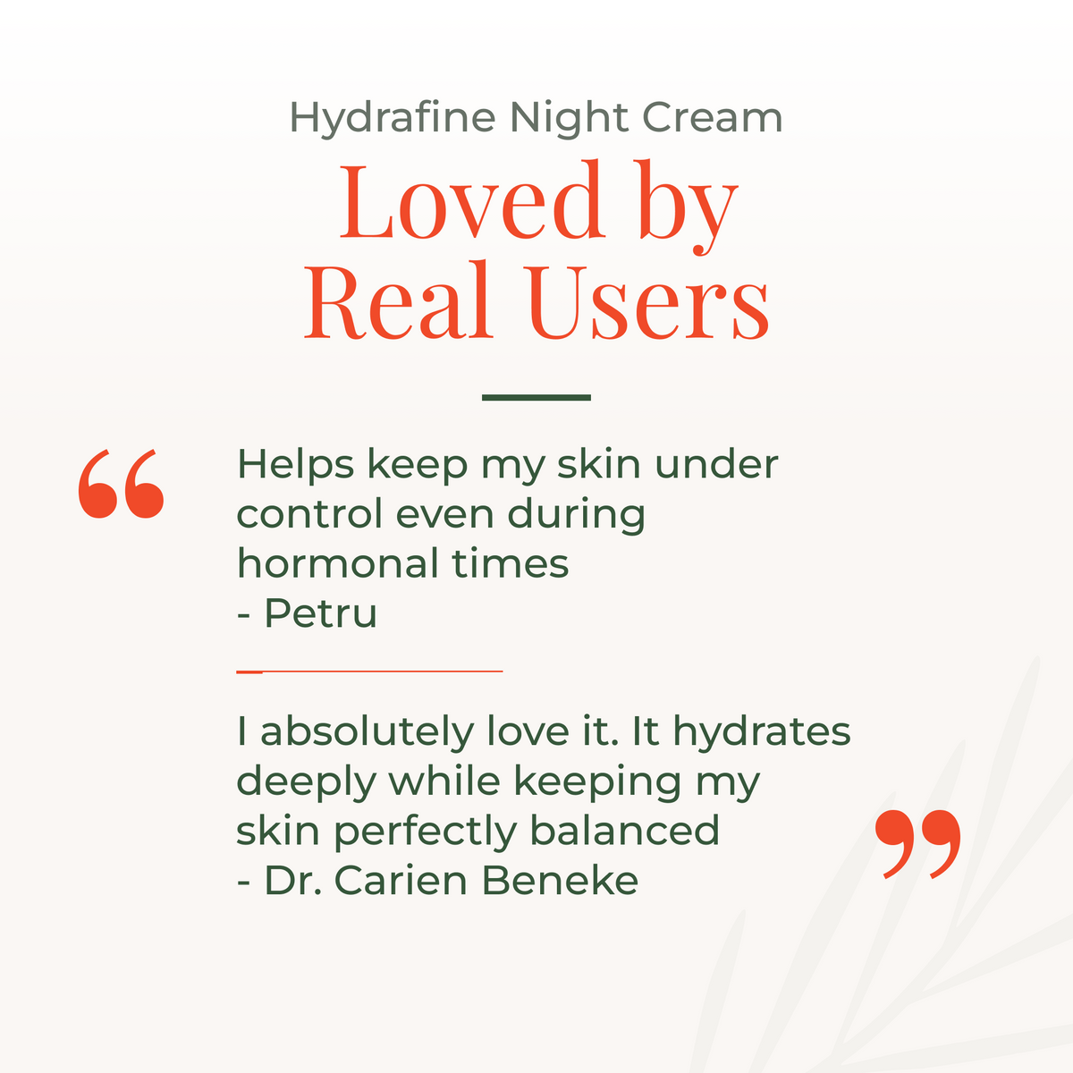 Hydrafine Night Cream 50ml