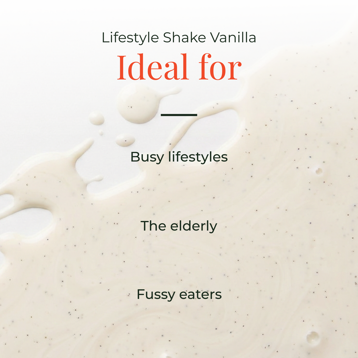 Lifestyle Shake Vanilla 500g