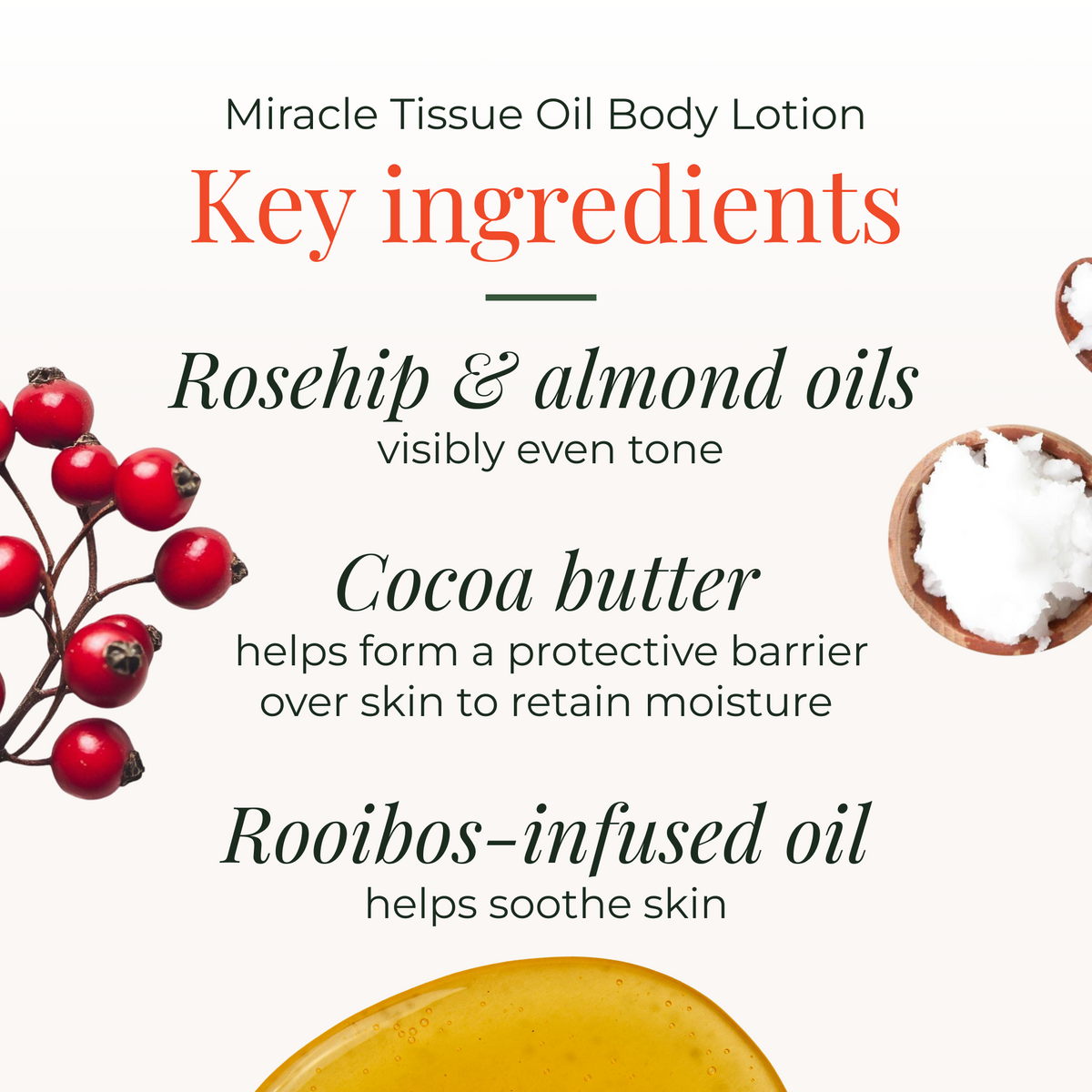 Miracle Tissue Oil Body Lotion 200ml