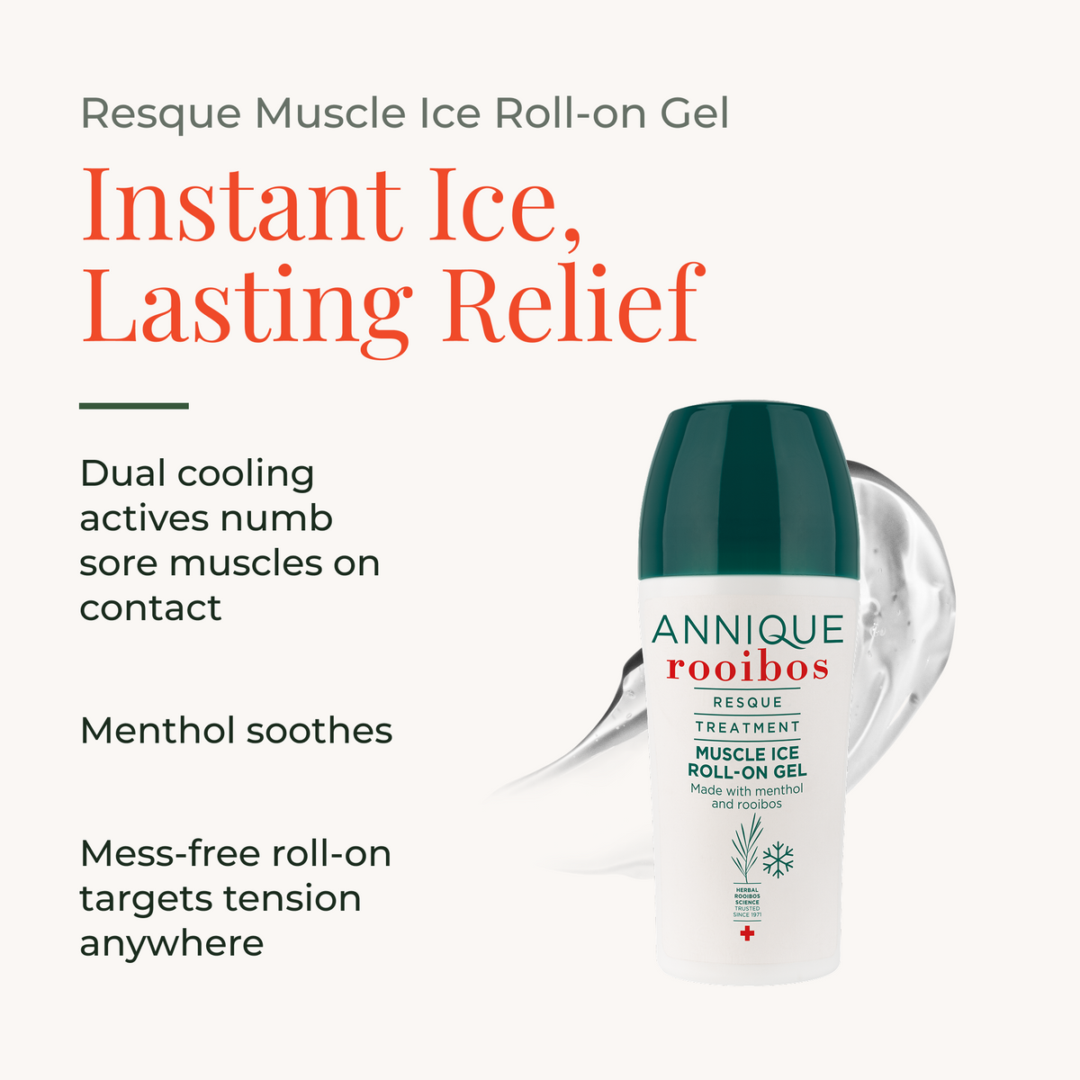 Resque Muscle Ice Roll-on Gel 60ml