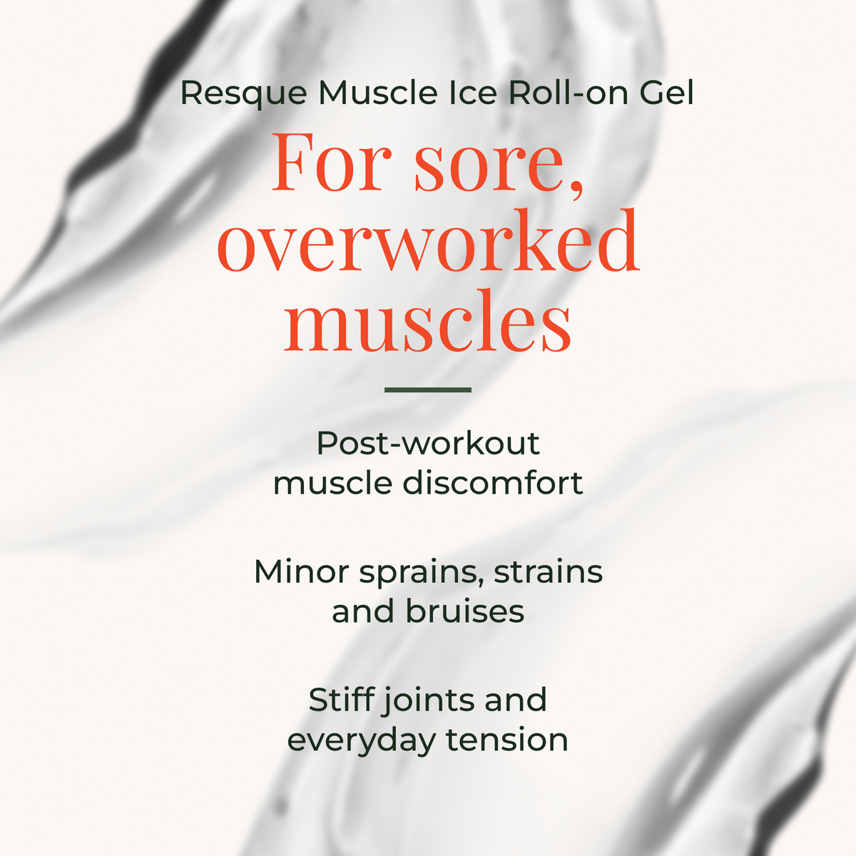 Resque Muscle Ice Roll-on Gel 60ml