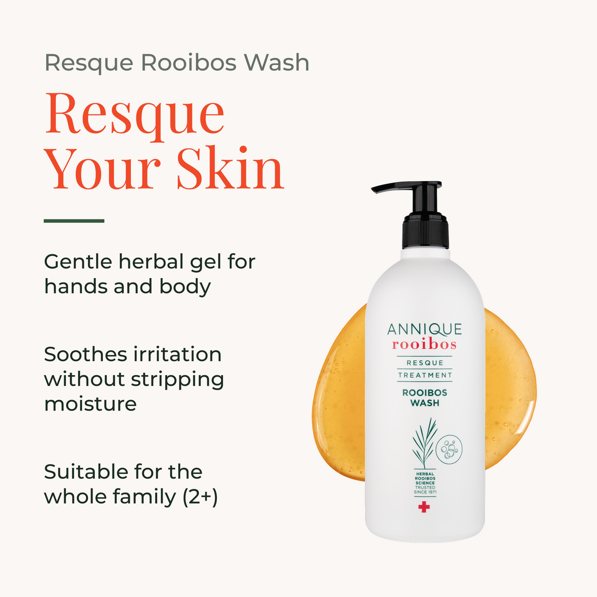 Resque Rooibos Wash 500ml