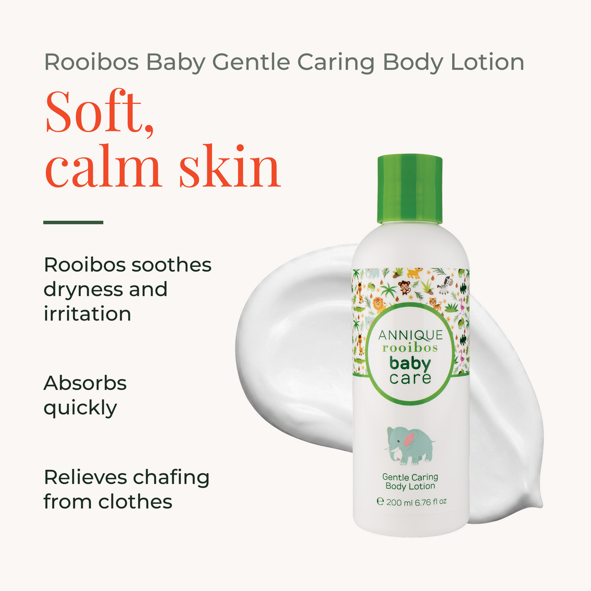 Rooibos Baby Gentle Caring Body Lotion 200ml