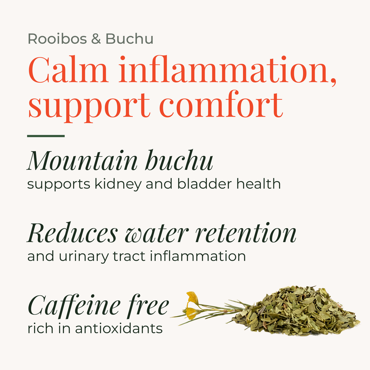 Rooibos & Buchu 50g