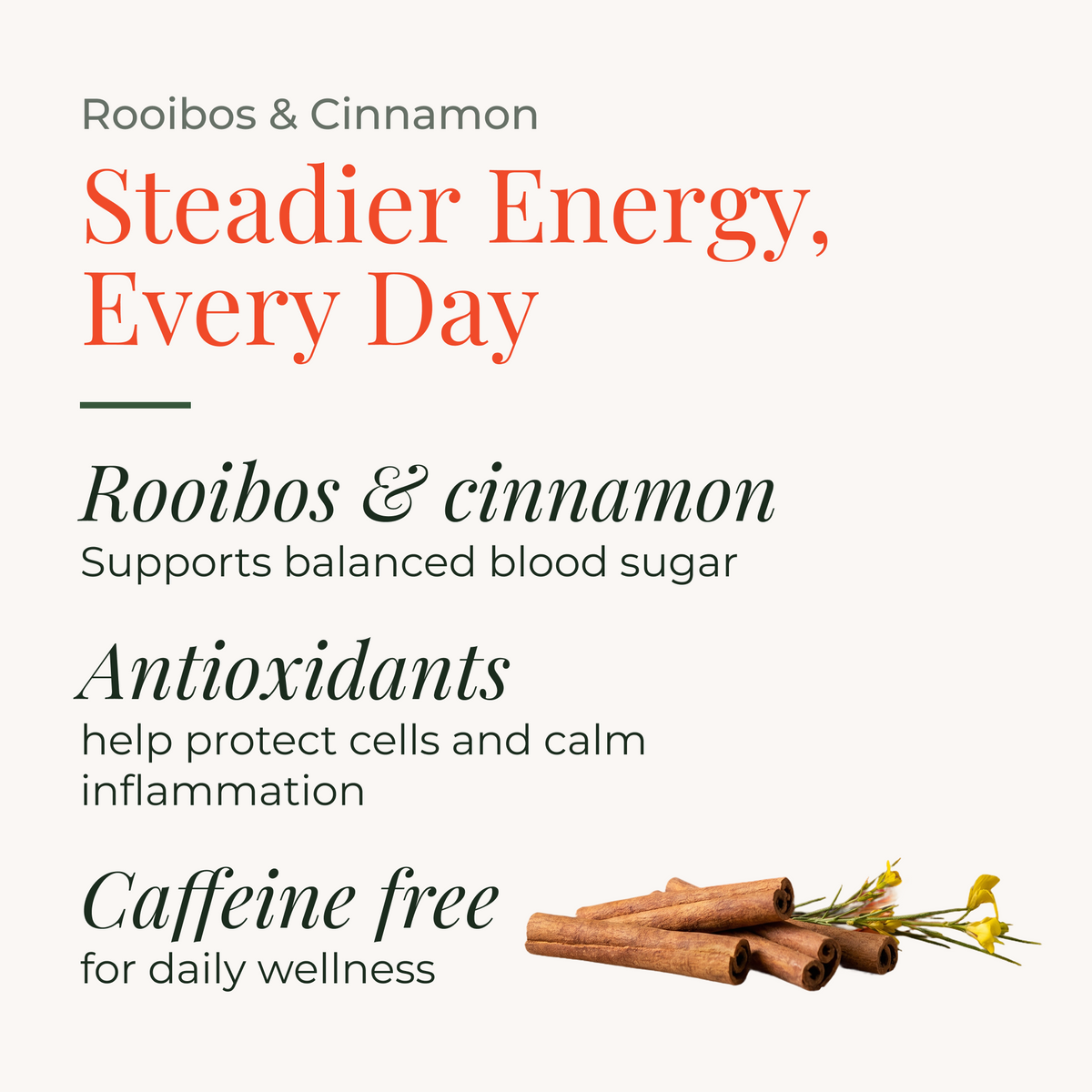 Rooibos & Cinnamon 50g