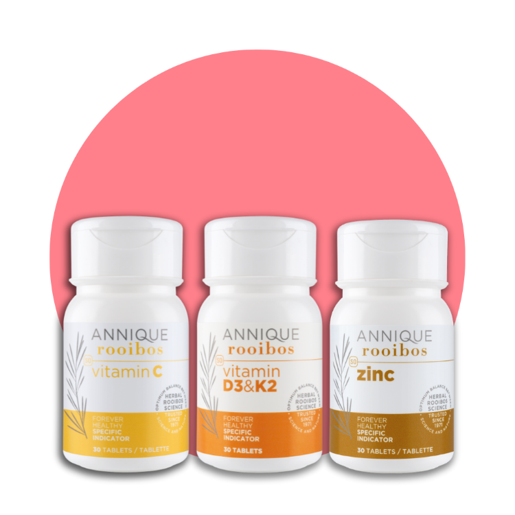 Picture of Vitamin C + Vitamin D3 & K2 + Zinc 30 tablets