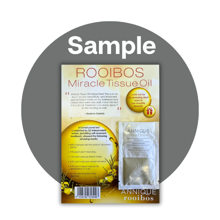 Picture of Essense Rooibos Miracle Tissue Oil Card Sample 3ml VD